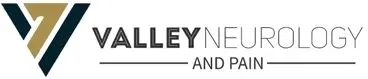 A logo of valley news and information